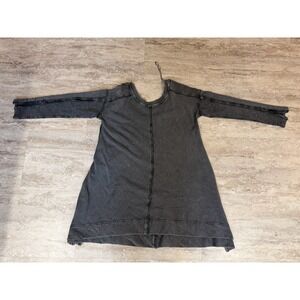 free people - Pirouette Sweatshirt - Size XL - NWT - Washed Black